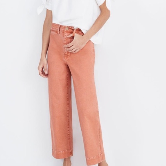 Madewell Pants - COPY - NWT Madewell Slim Emmet Crops